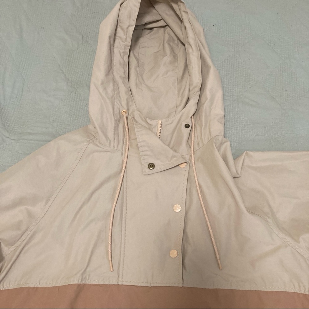 FAHERTY Women Jacket Anorak Hood Lightweight Zip Big pocket Coat Core Sz XL - Picture 16 of 16